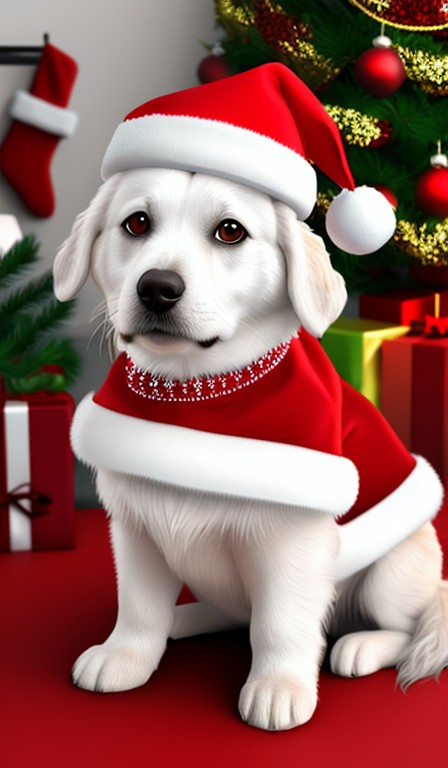 Media.io AI Wallpapger Generator: Christmas Trending Phone Wallpaper 