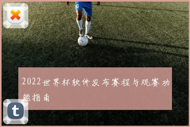 2022世界杯软件发布赛程与观赛功能指南