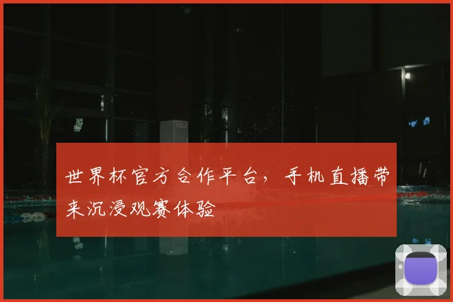 世界杯官方合作平台,手机直播带来沉浸观赛体验